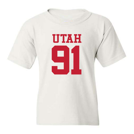 Utah - NCAA Football : Jonah Lea'ea - Replica Shersey Youth T-Shirt