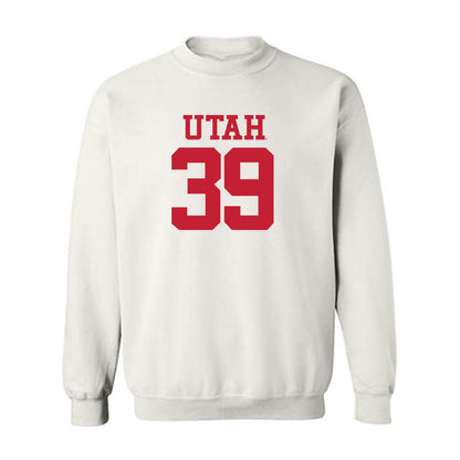 Utah - NCAA Football : Bryan Spotwood - Replica Shersey Crewneck Sweatshirt-0