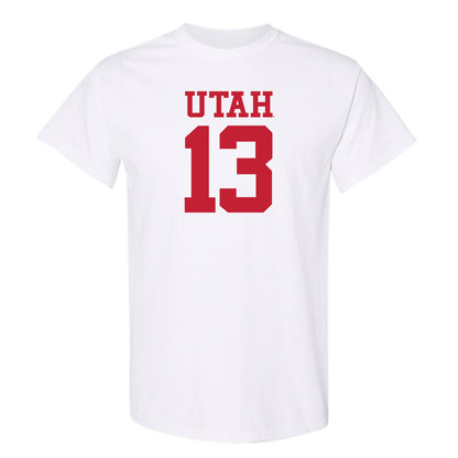 Utah - NCAA Football : Jason Stokes Jr - Replica Shersey T-Shirt-0