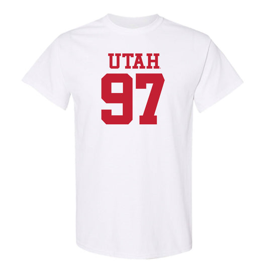 Utah - NCAA Football : Joseph Cheek - Replica Shersey T-Shirt-0