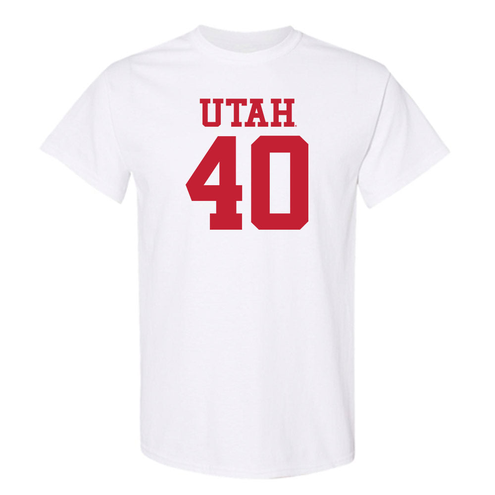Utah - NCAA Football : Paul Fitzgerald - Replica Shersey T-Shirt