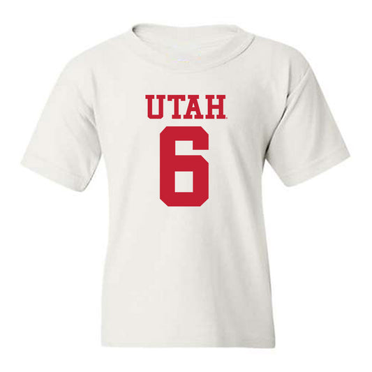Utah - NCAA Football : Nate Ritchie - Replica Shersey Youth T-Shirt-0