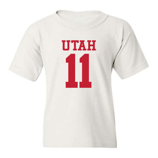 Utah - NCAA Football : Isaac Wilson - Replica Shersey Youth T-Shirt-0