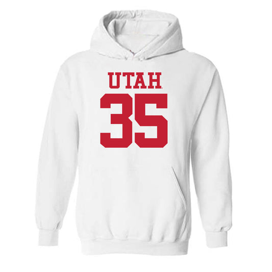 Utah - NCAA Football : Frankie Goodson - Replica Shersey Hooded Sweatshirt-0