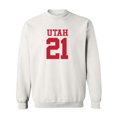 Utah - NCAA Football : Michael Mitchell - Replica Shersey Crewneck Sweatshirt