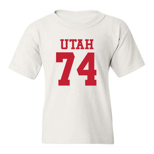 Utah - NCAA Football : Keith Olson - Replica Shersey Youth T-Shirt-0