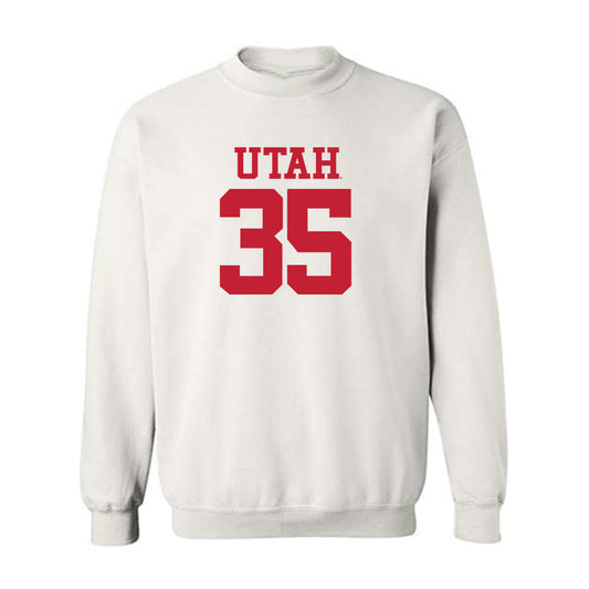 Utah - NCAA Football : Frankie Goodson - Replica Shersey Crewneck Sweatshirt-0