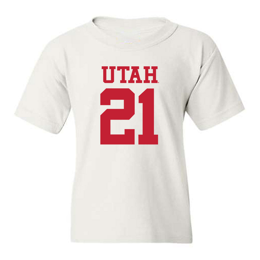 Utah - NCAA Football : Nathan Tilmon - Replica Shersey Youth T-Shirt-0