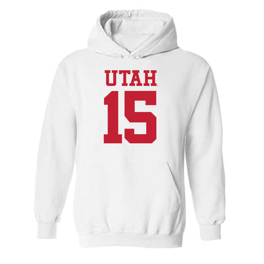 Utah - NCAA Football : Jamarian Ficklin - Replica Shersey Hooded Sweatshirt-0