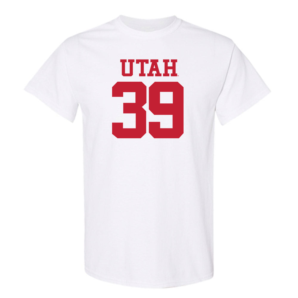 Utah - NCAA Football : Bryan Spotwood - Replica Shersey T-Shirt-0