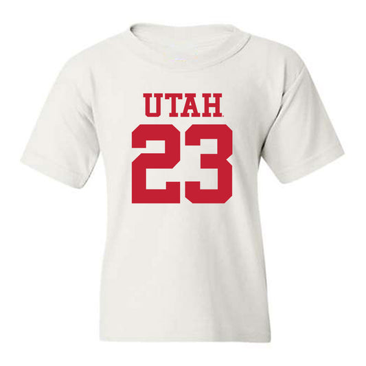 Utah - NCAA Football : Jackson Bennee - Replica Shersey Youth T-Shirt-0