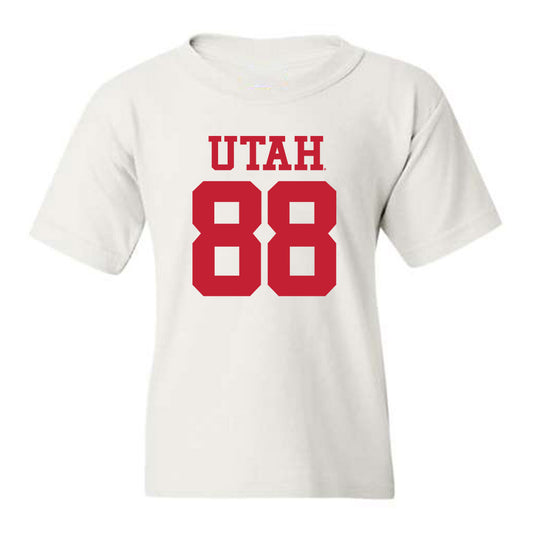 Utah - NCAA Football : Dallen Bentley - Youth T-Shirt Replica Shersey