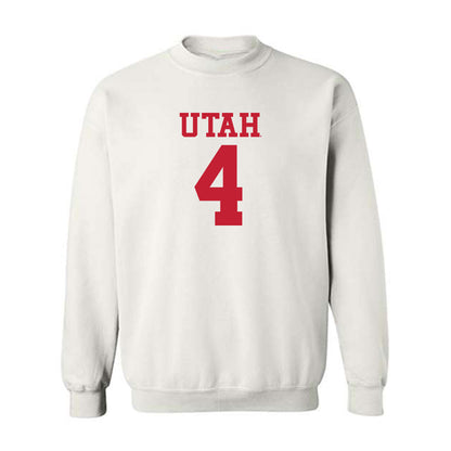 Utah - NCAA Football : Donovan Saunders - Replica Shersey Crewneck Sweatshirt-0
