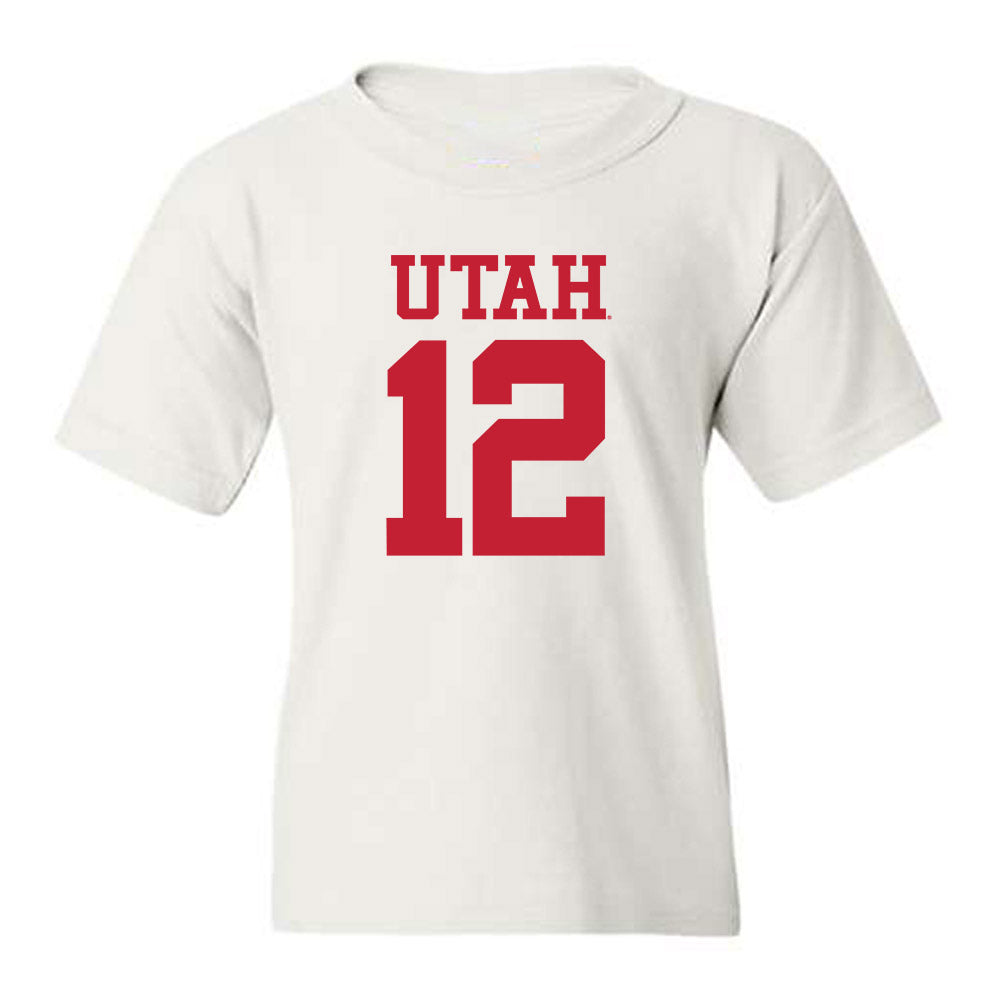 Utah - NCAA Football : Larry Simmons - Replica Shersey Youth T-Shirt-0