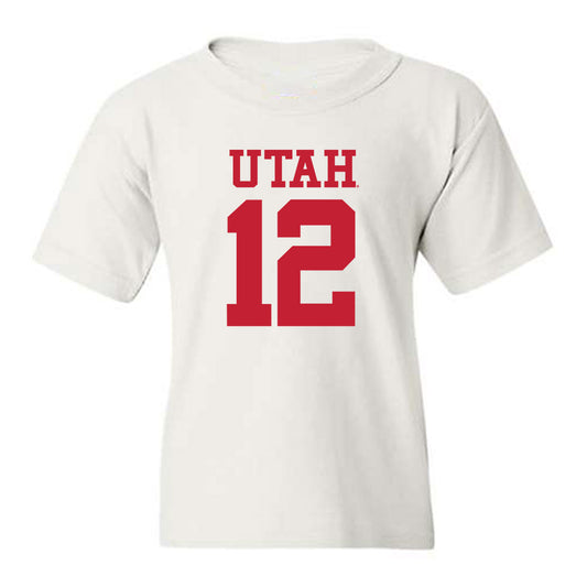 Utah - NCAA Football : Larry Simmons - Replica Shersey Youth T-Shirt-0