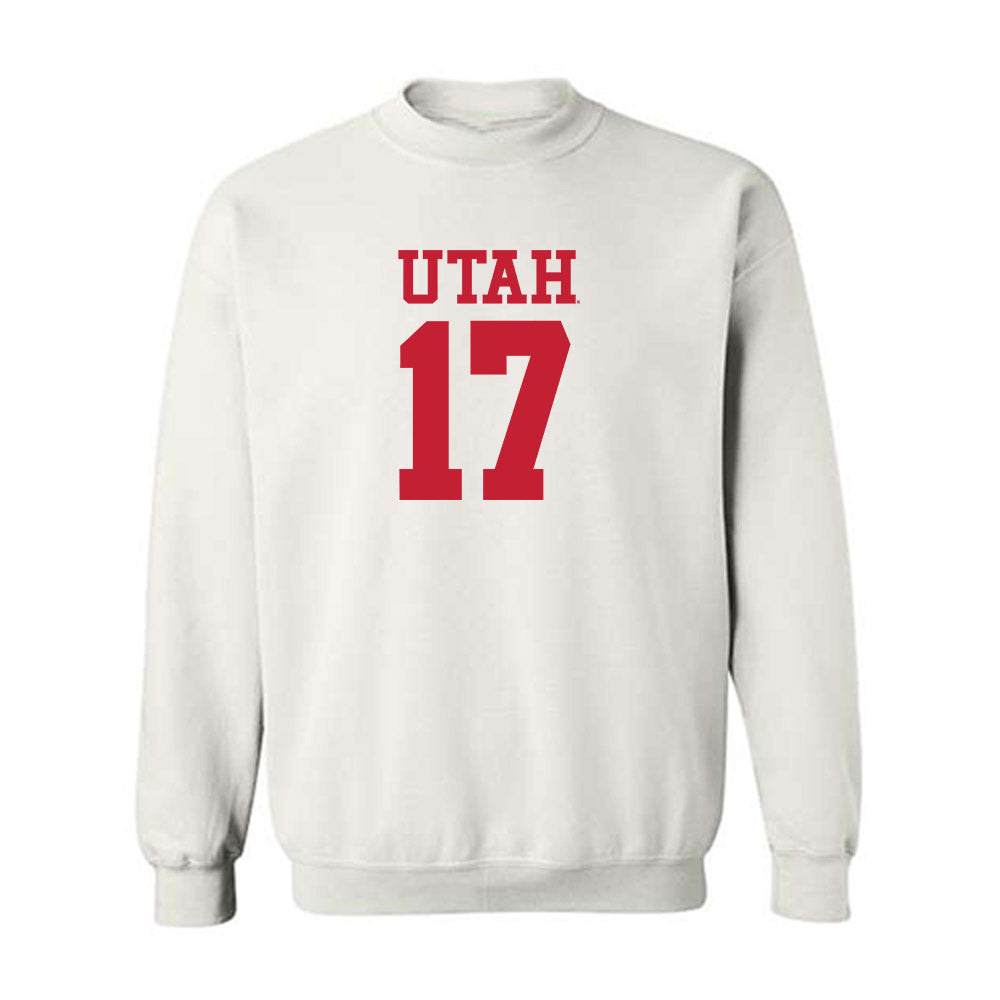Utah - NCAA Football : Dillon Curtis - Replica Shersey Crewneck Sweatshirt-0