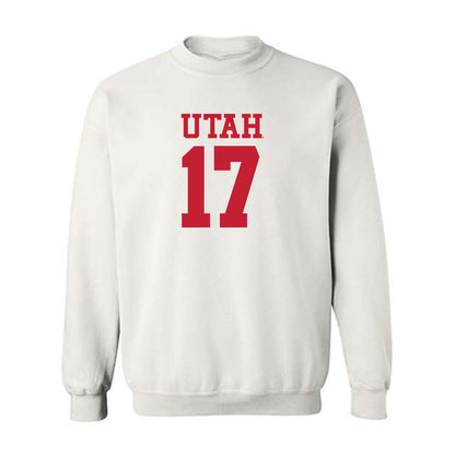 Utah - NCAA Football : Dillon Curtis - Replica Shersey Crewneck Sweatshirt-0