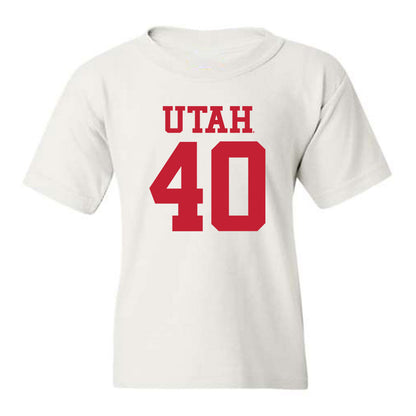 Utah - NCAA Football : Paul Fitzgerald - Replica Shersey Youth T-Shirt