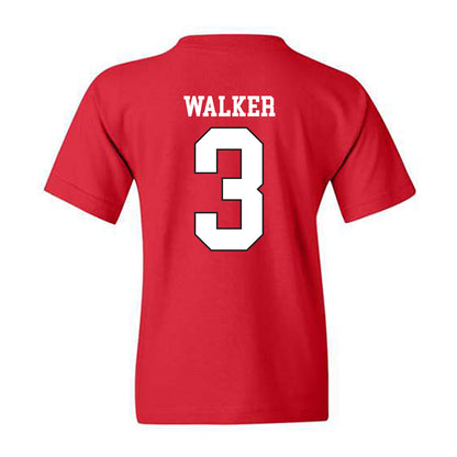 Utah - NCAA Women's Basketball : Brooke Walker - Replica Shersey Youth T-Shirt-1