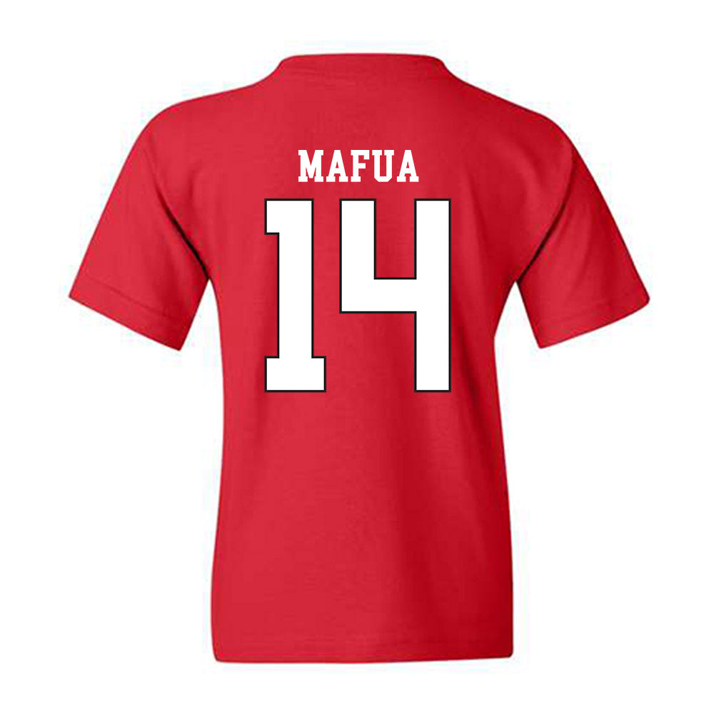 Utah - NCAA Women's Basketball : Kamryn Mafua - Replica Shersey Youth T-Shirt-1