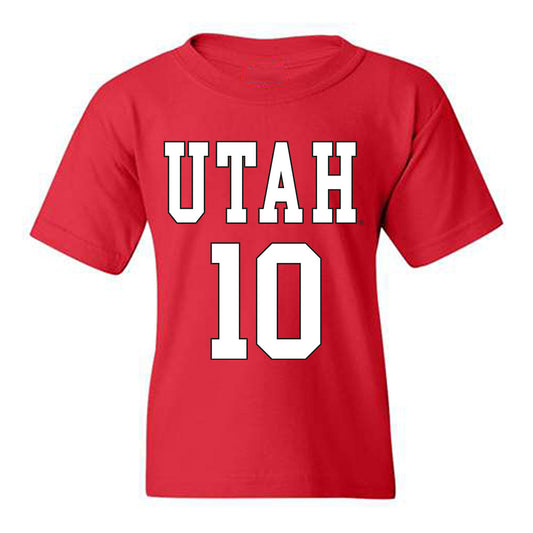 Utah - NCAA Women's Basketball : Grace Foster - Replica Shersey Youth T-Shirt-0