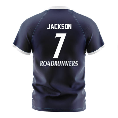 UTSA - NCAA Women's Soccer : Ava Jackson - Navy Soccer Jersey-1