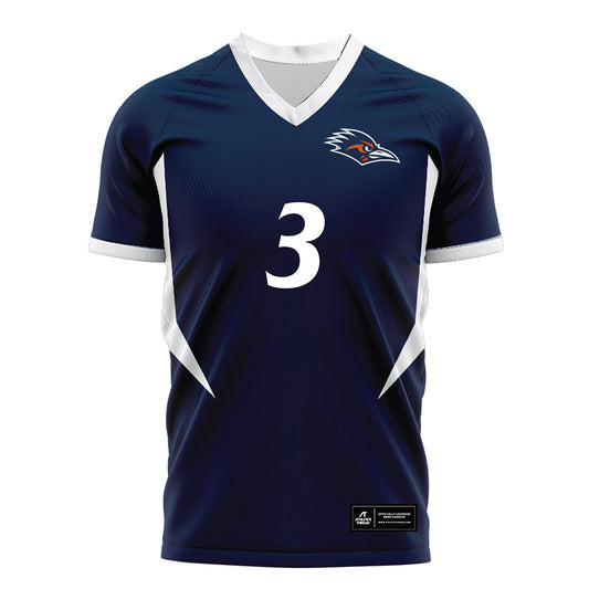 UTSA - NCAA Women's Soccer : Brianna Carrigan - Navy Soccer Jersey