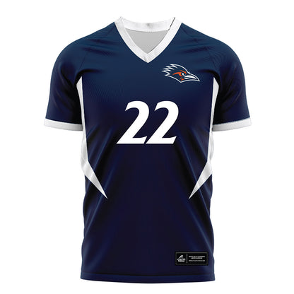 UTSA - NCAA Women's Soccer : Olivia Christodoulides - Navy Soccer Jersey
