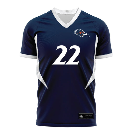 UTSA - NCAA Women's Soccer : Olivia Christodoulides - Navy Soccer Jersey