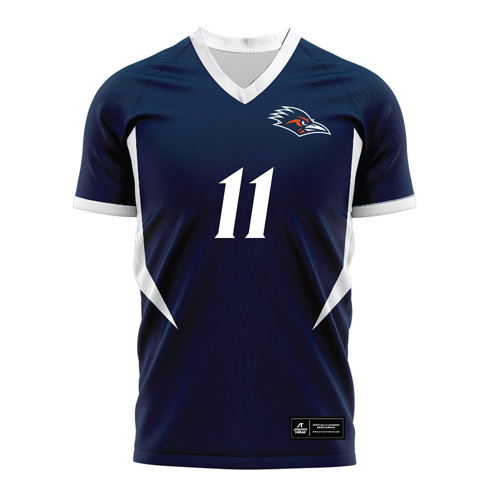 UTSA - NCAA Women's Soccer : Addi O’Kelley - Navy Soccer Jersey-0