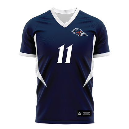 UTSA - NCAA Women's Soccer : Addi O’Kelley - Navy Soccer Jersey-0