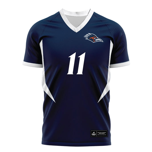 UTSA - NCAA Women's Soccer : Addi O’Kelley - Navy Soccer Jersey-0