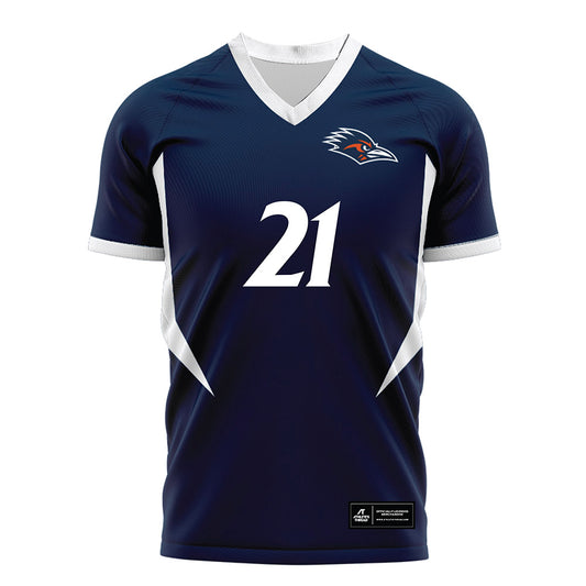 UTSA - NCAA Women's Soccer : Ava Jackson - Navy Soccer Jersey