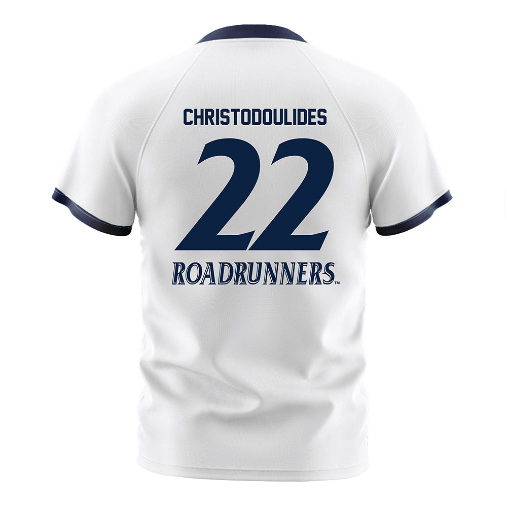 UTSA - NCAA Women's Soccer : Olivia Christodoulides - White Soccer Jersey