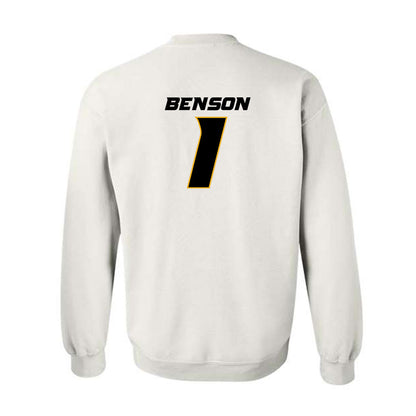 Missouri - NCAA Baseball : Cameron Benson - Replica Shersey Crewneck Sweatshirt-1