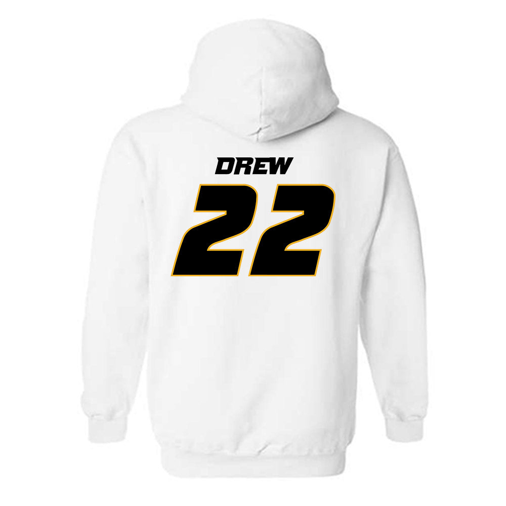 Missouri - NCAA Baseball : Kadden Drew - Replica Shersey Hooded Sweatshirt-1