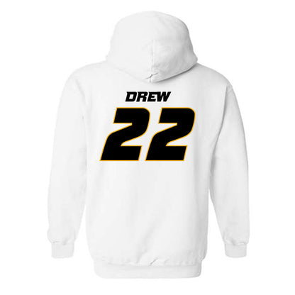 Missouri - NCAA Baseball : Kadden Drew - Replica Shersey Hooded Sweatshirt-1