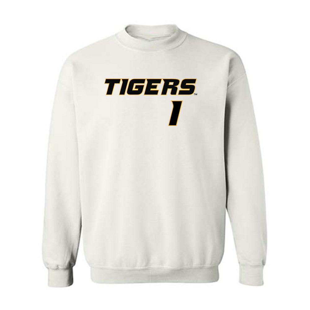 Missouri - NCAA Baseball : Cameron Benson - Replica Shersey Crewneck Sweatshirt-0