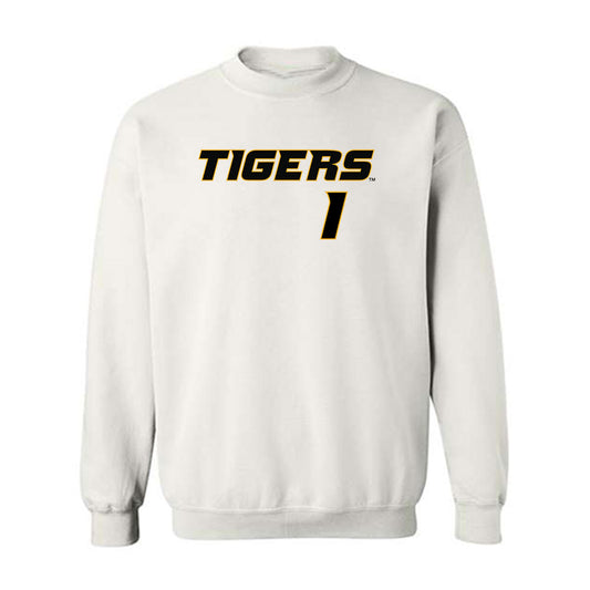 Missouri - NCAA Baseball : Cameron Benson - Replica Shersey Crewneck Sweatshirt-0