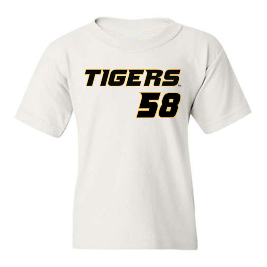 Missouri - NCAA Baseball : Seth McCartney - Replica Shersey Youth T-Shirt-0