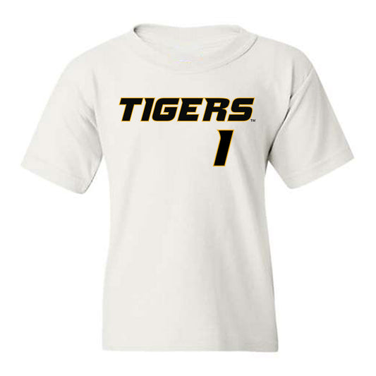 Missouri - NCAA Baseball : Cameron Benson - Replica Shersey Youth T-Shirt-0