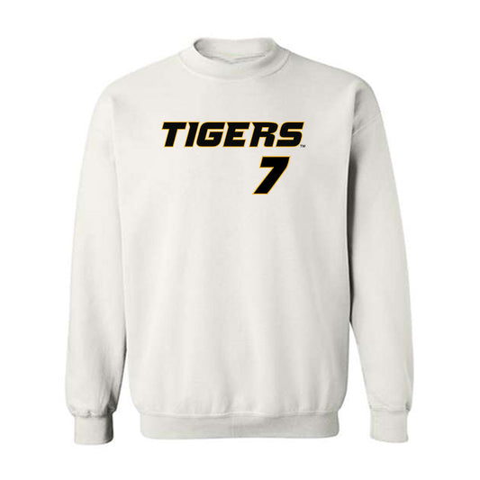 Missouri - NCAA Baseball : Kaden Peer - Replica Shersey Crewneck Sweatshirt-0