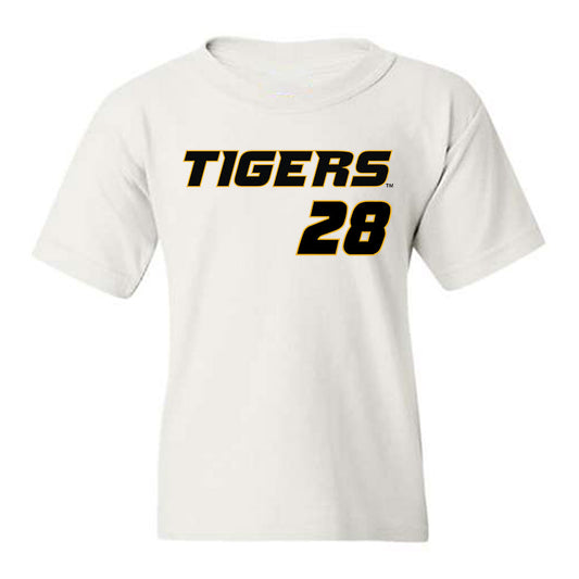 Missouri - NCAA Baseball : Josh Kirchhoff - Replica Shersey Youth T-Shirt-0
