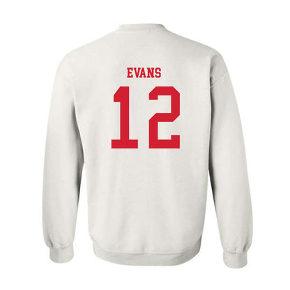 Utah - NCAA Women's Basketball : Chyra Evans - Replica Shersey Crewneck Sweatshirt-1