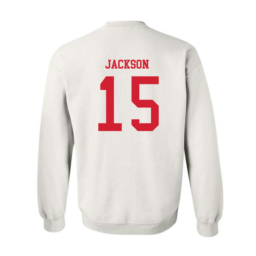Utah - NCAA Men's Basketball : Alvin Jackson - Replica Shersey Crewneck Sweatshirt-1