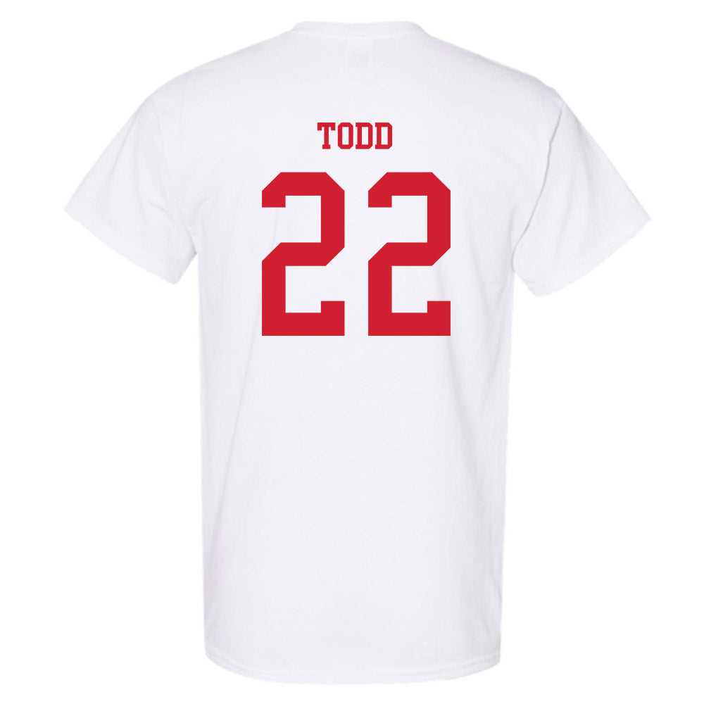 Utah - NCAA Women's Basketball : Ella Todd - Replica Shersey T-Shirt-1
