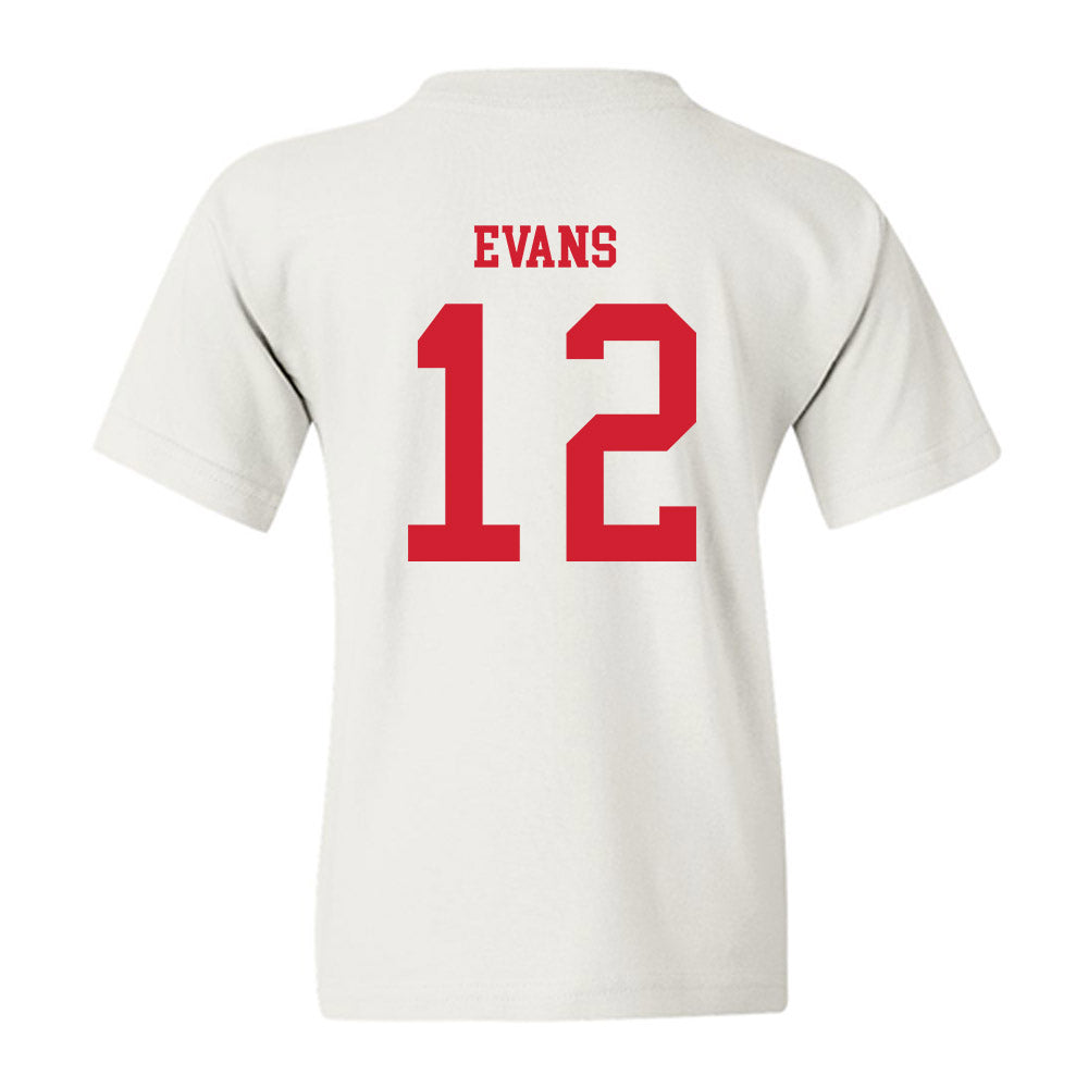 Utah - NCAA Women's Basketball : Chyra Evans - Replica Shersey Youth T-Shirt-1