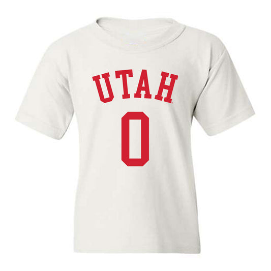 Utah - NCAA Women's Basketball : Lani White - Replica Shersey Youth T-Shirt-0