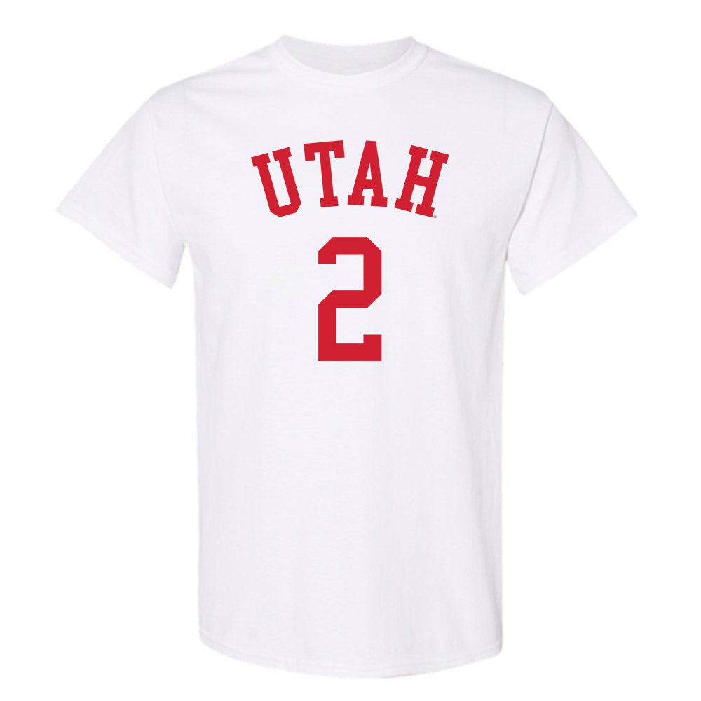 Utah - NCAA Men's Basketball : Cole Bajema - Replica Shersey T-Shirt