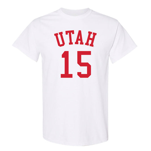 Utah - NCAA Men's Basketball : Alvin Jackson - Replica Shersey T-Shirt-0